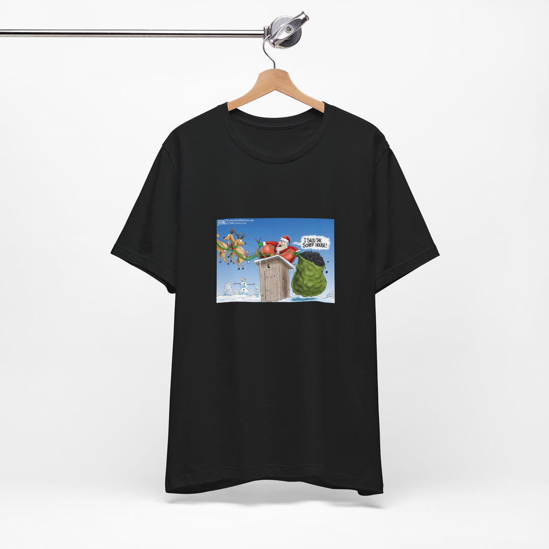 Santa’s Schifty Mix-Up Christmas Tee