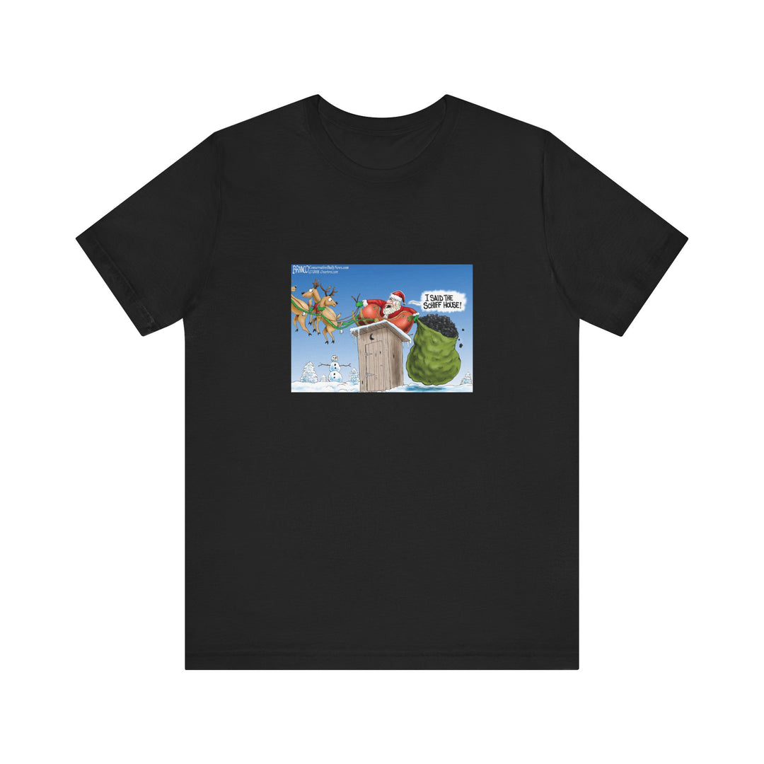 Santa’s Schifty Mix-Up Christmas Tee