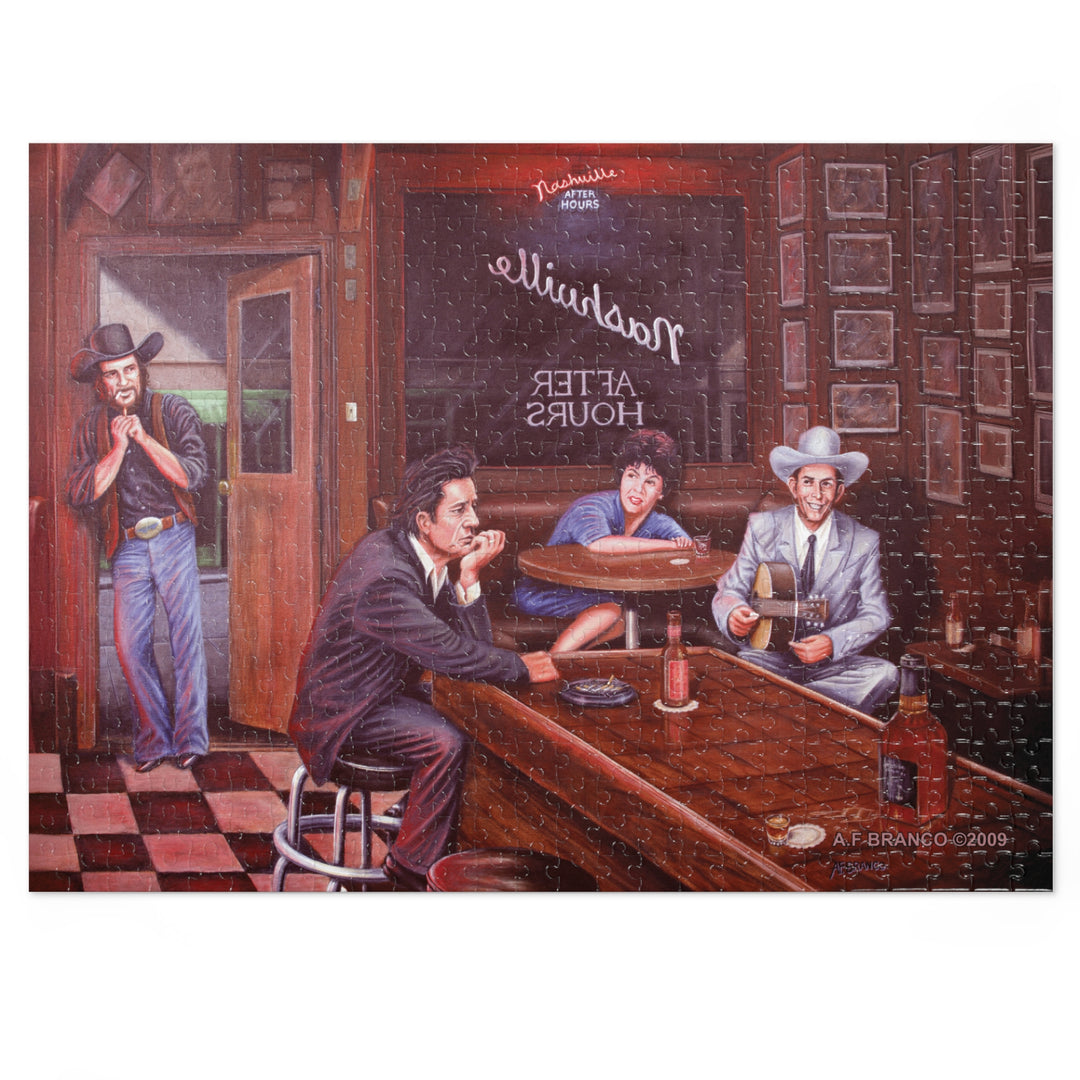 Jigsaw Puzzle: Legendary Country Music Scene - 500 Pieces