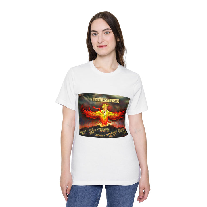 Rising From The Ashes Phoenix Tee — Patriotic MAGA Shirt