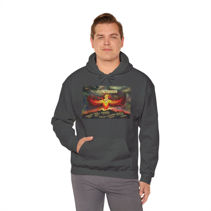 Rising From The Ashes Phoenix Hoodie — Patriotic MAGA Sweatshirt