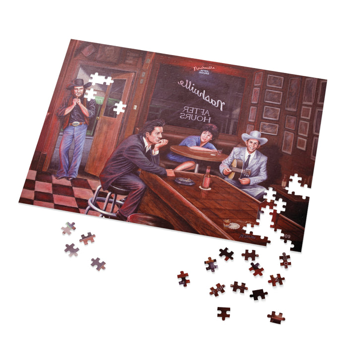 Jigsaw Puzzle: Legendary Country Music Scene - 500 Pieces