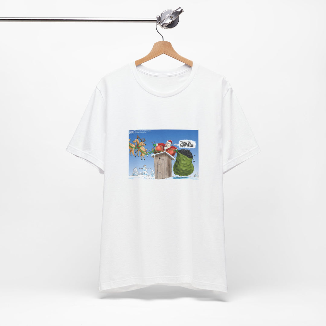Santa’s Schifty Mix-Up Christmas Tee