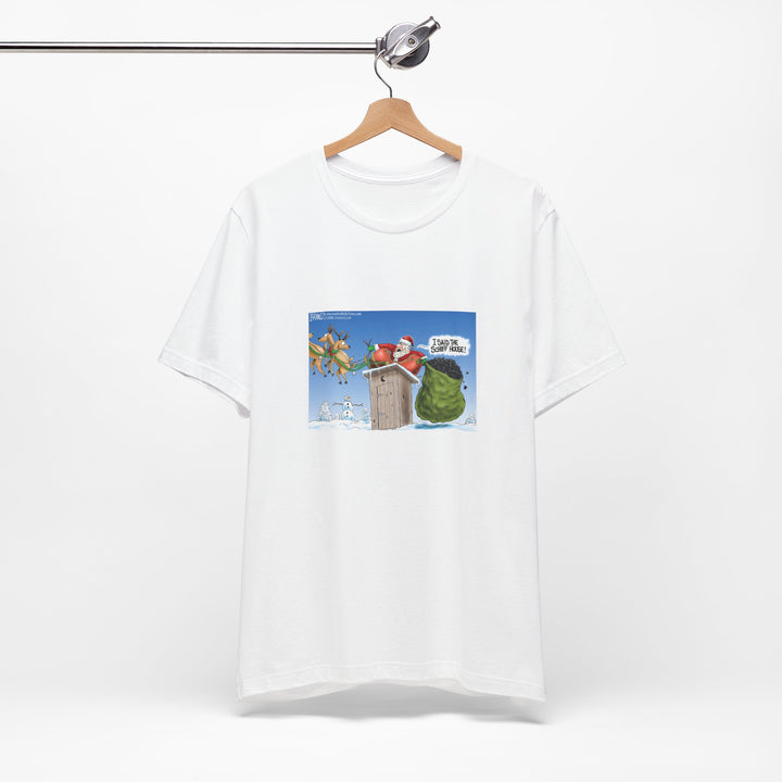 Santa’s Schifty Mix-Up Christmas Tee
