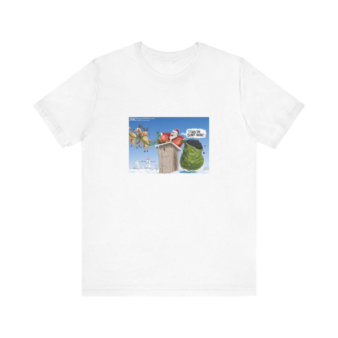 Santa’s Schifty Mix-Up Christmas Tee