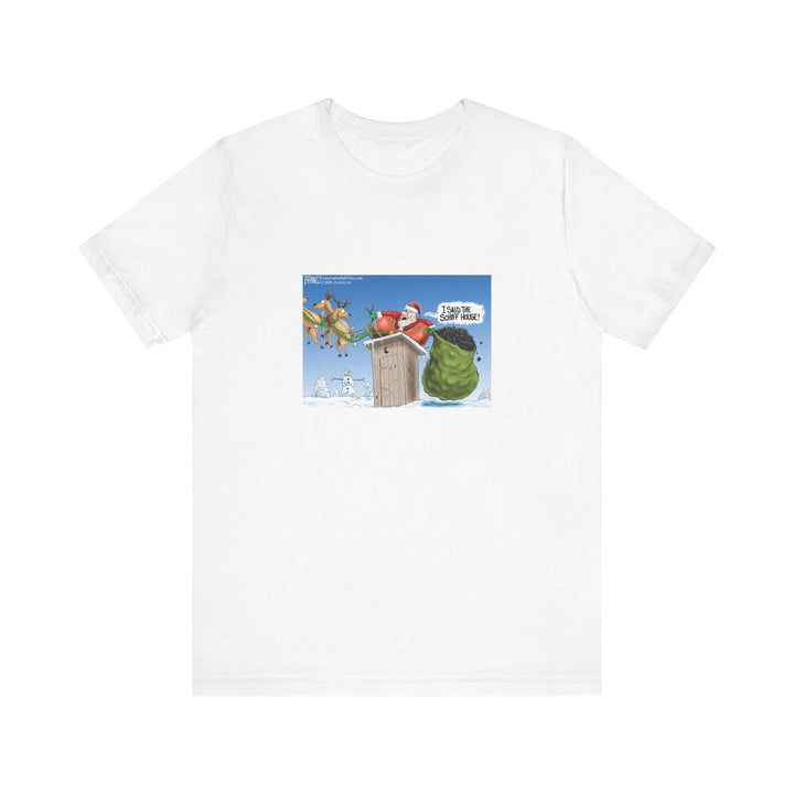 Santa’s Schifty Mix-Up Christmas Tee