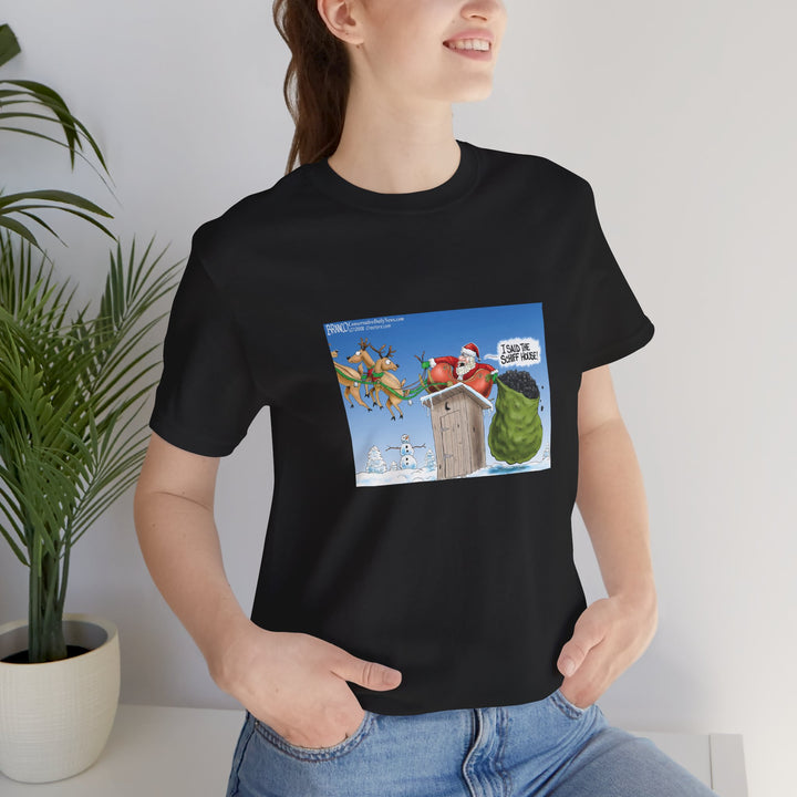 Santa’s Schifty Mix-Up Christmas Tee