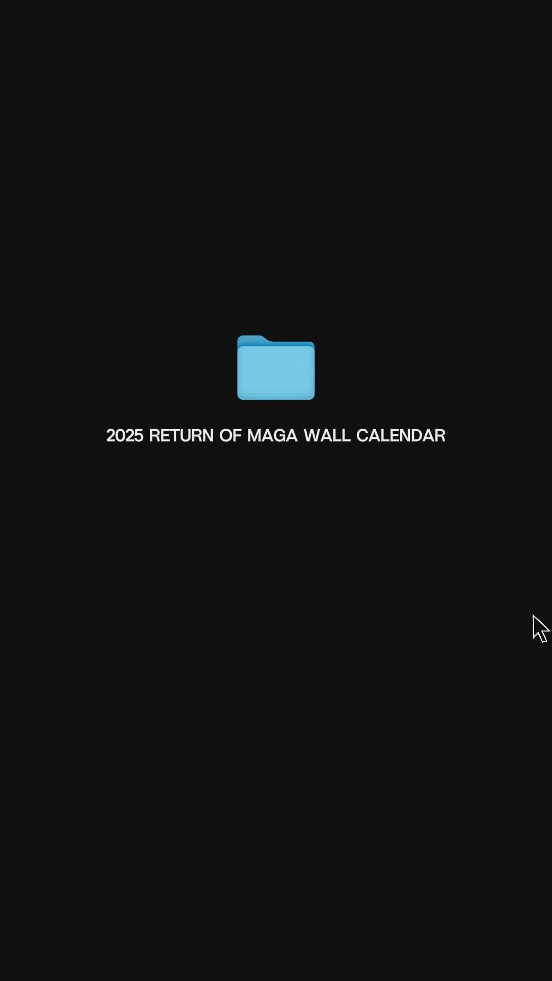 2025 Wall Calendar - The Return of MAGA Limited Edition by A.F. Branco