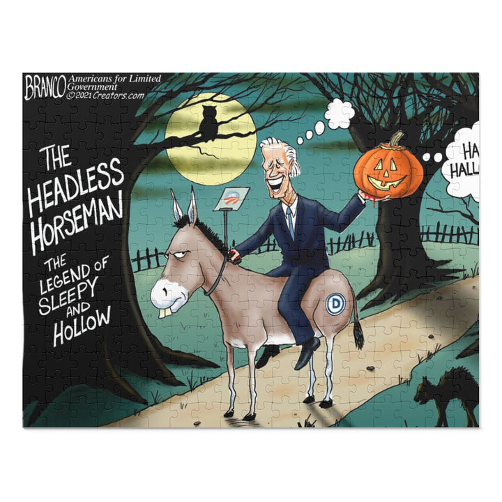 Sleepy and Hollow Joe Jigsaw Puzzle (252, 500, 1000-Piece) - ALG Merch Store