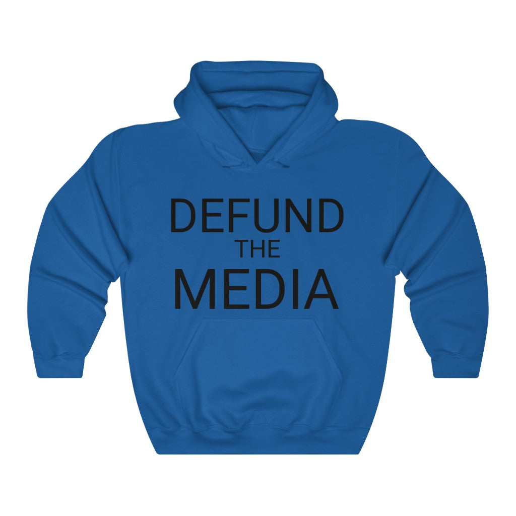 Defund The Media Hoodie! - ALG Merch Store