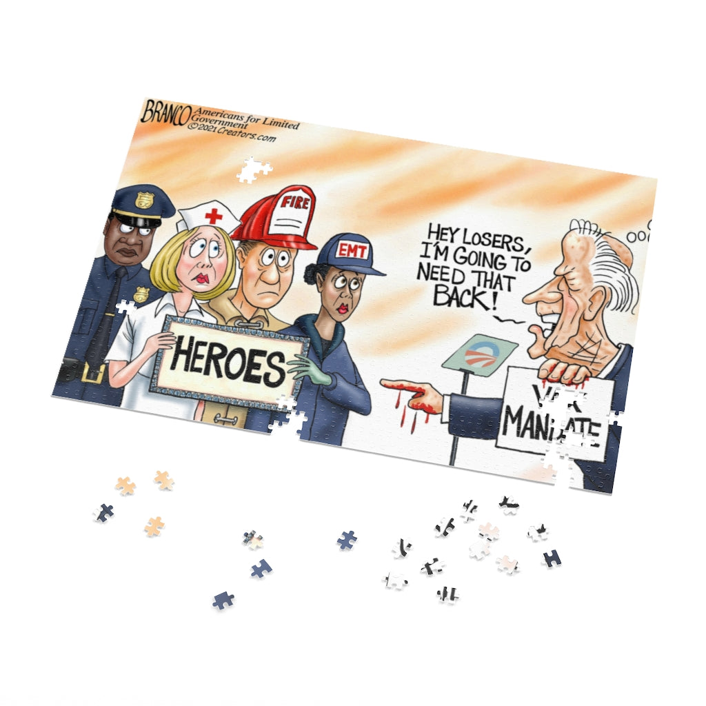 Heroes to Zero Jigsaw Puzzle (252, 500, 1000-Piece) - ALG Merch Store