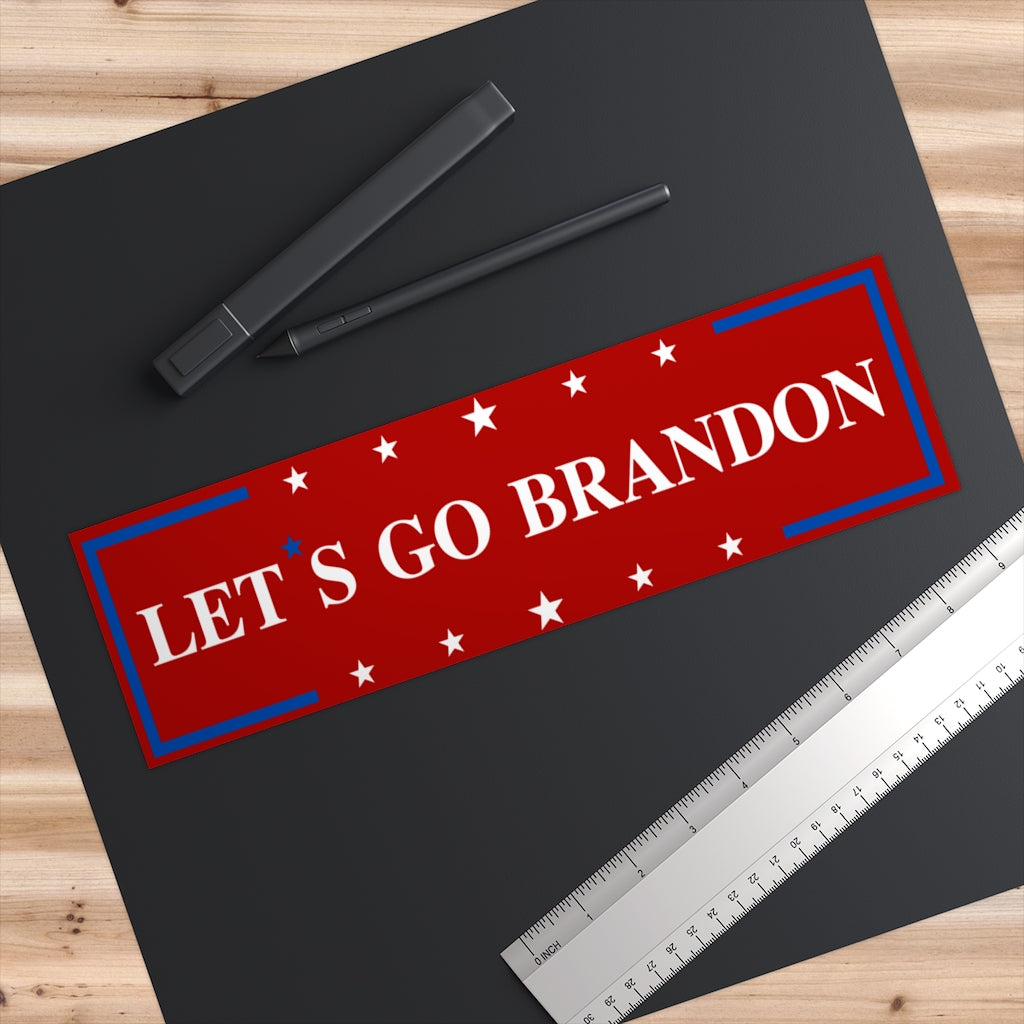 Let's Go Brandon Bumper Sticker - ALG Merch Store