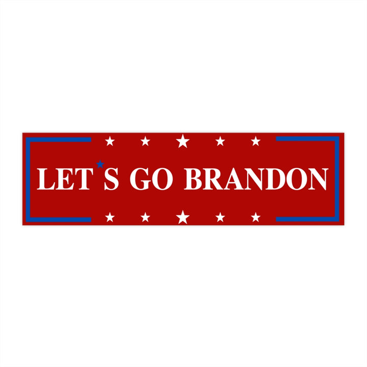 Let's Go Brandon Bumper Sticker - ALG Merch Store