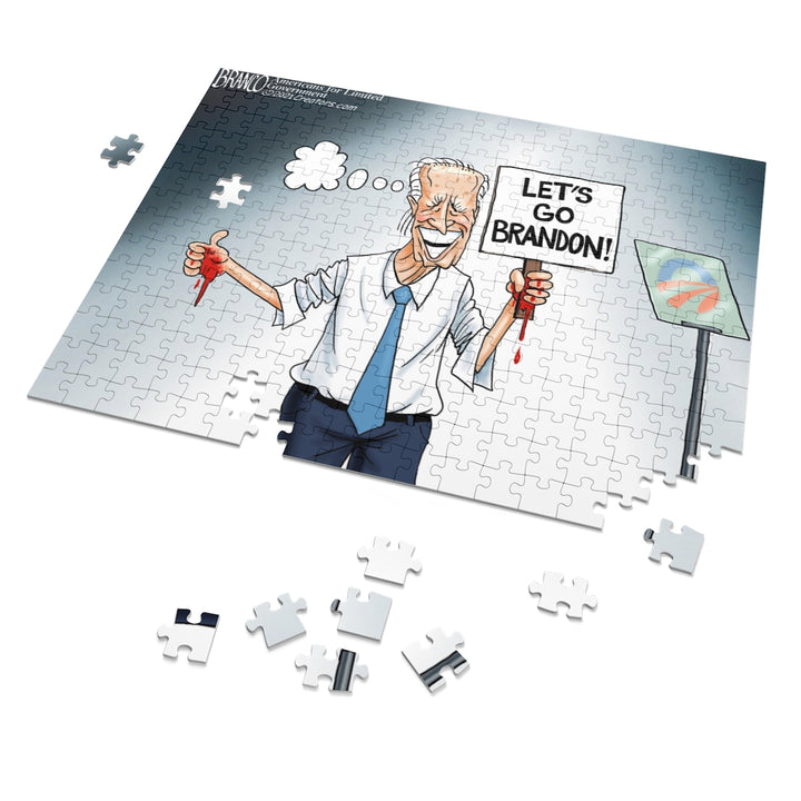 Let's Go Brandon Jigsaw Puzzle (252, 500, 1000-Piece) - ALG Merch Store