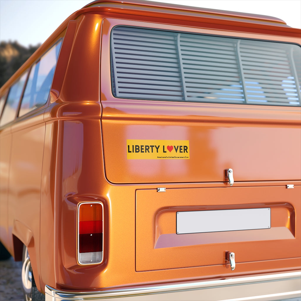 Liberty Lover Bumper Sticker - ALG Merch Store