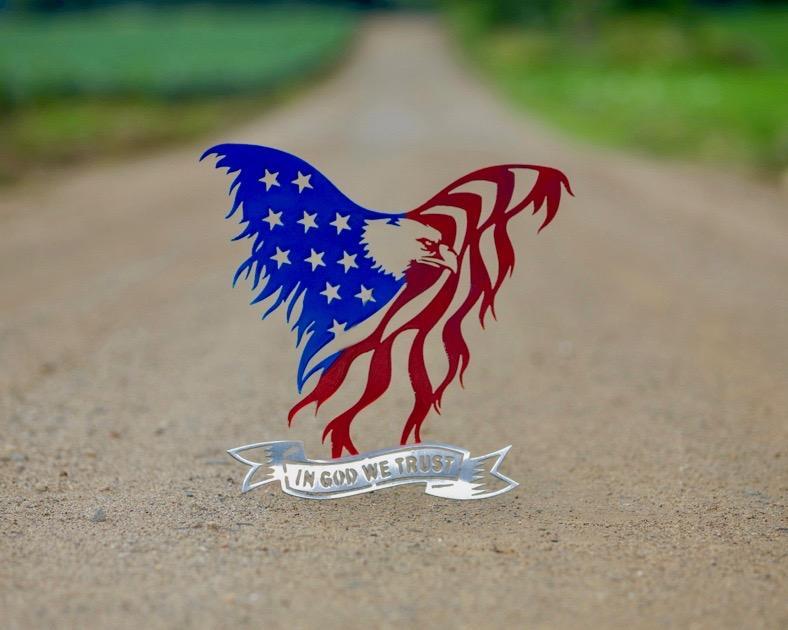 American Eagle Steel Wall Art - ALG Merch Store