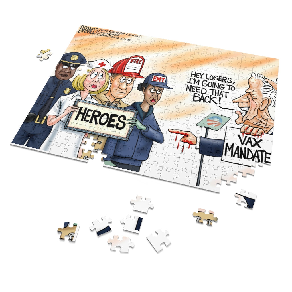 Heroes to Zero Jigsaw Puzzle (252, 500, 1000-Piece) - ALG Merch Store