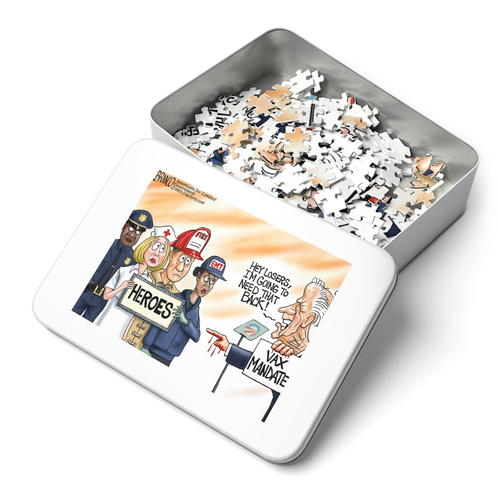 Heroes to Zero Jigsaw Puzzle (252, 500, 1000-Piece) - ALG Merch Store